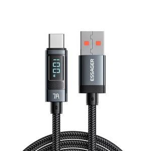 ESSAGER ES-X47 Series 100W A-C USB A to Type C Cable