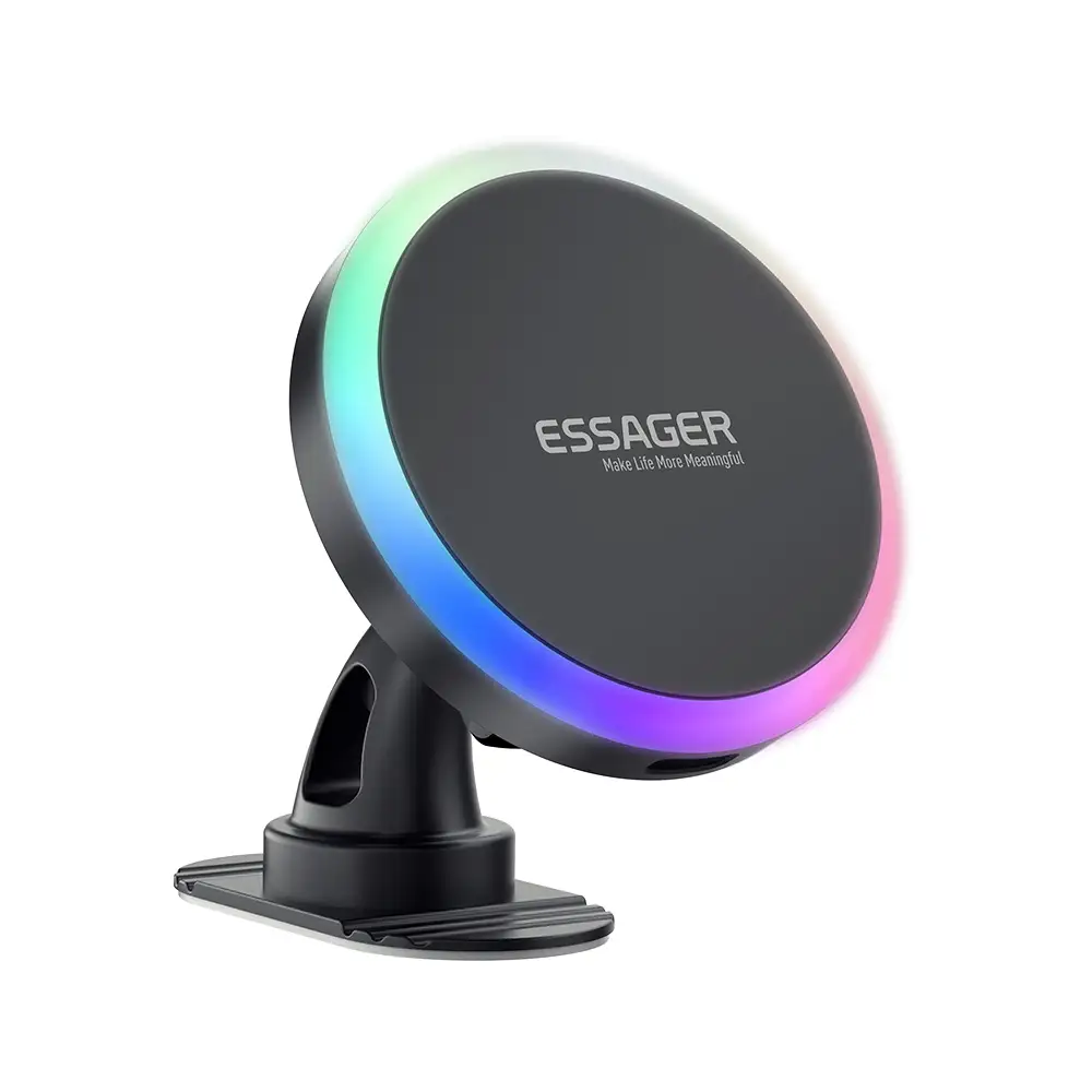 ESSAGER ACPH004 Series 15W Magnetic Phone Holder for Car Dashboard Mount Phones