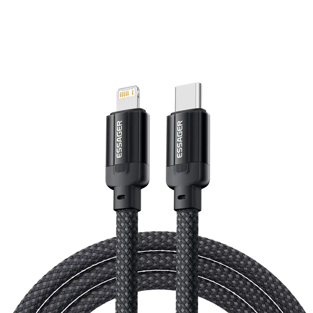 ESSAGER ES-X55 Series PD 29W Cable for Apple Lightning to USB C Cable
