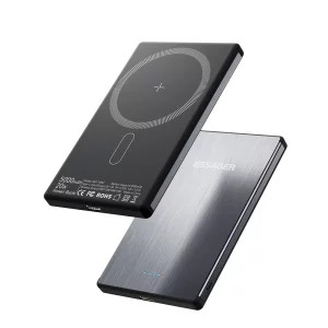 ESSAGER AKD-YD52 Series 5000mah Ultra Thin Wireless Fast Charging Power Bank